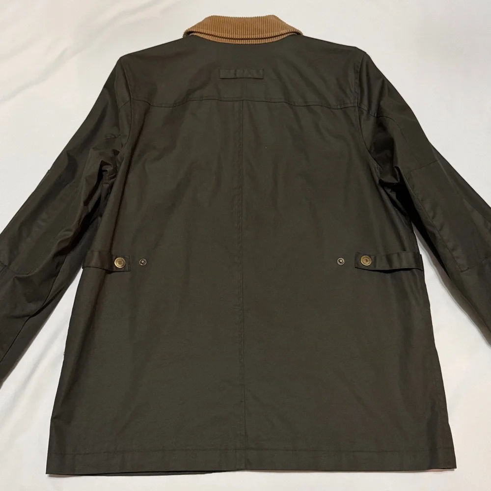 Lauren Ralph Lauren Cotton Barn Jacket Corduroy Collar P/M New W/O Tag - Picture 7 of 10